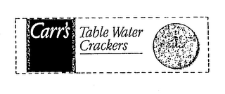 CARR'S TABLE WATER CRACKERS logo