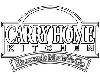 CARRY HOME KITCHEN HOMESTYLE MEALS TO GO logo