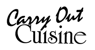CARRY OUT CUISINE logo