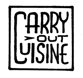 CARRY-OUT CUISINE logo