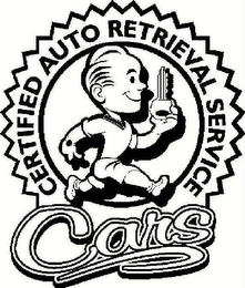 CARS CERTIFIED AUTO RETRIEVAL SERVICE logo