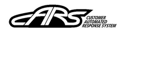 CARS CUSTOMER AUTOMATED RESPONSE SYSTEMS logo