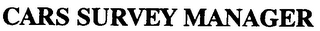 CARS SURVEY MANAGER logo