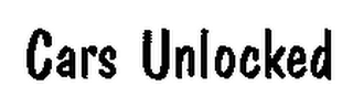 CARS UNLOCKED logo