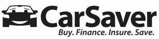 CARSAVER BUY. FINANCE. INSURE. SAVE. logo