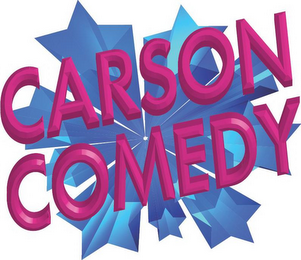 CARSON COMEDY logo
