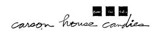 CARSON HOUSE CANDIES logo