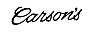 CARSON'S