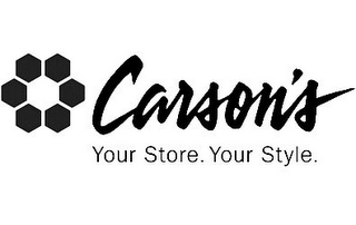 CARSON'S YOUR STORE. YOUR STYLE. logo