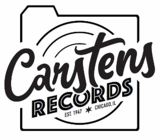CARSTENS RECORDS EST. 1947 CHICAGO, IL logo