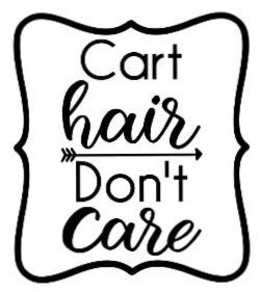 CART HAIR DON'T CARE logo