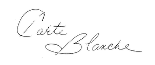 CARTE BLANCHE logo