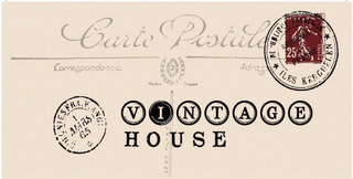 CARTE POSTALE CORRESPONDANCE ADRESSE REPUBLIQUE FRANCAISE ILES KREGUELEN 25 POSTES 1 MARS 65 VINTAGE HOUSE logo