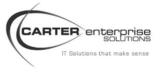 CARTER ENTERPRISE SOLUTIONS IT SOLUTIONS THAT MAKE SENSE logo