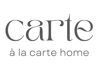 CARTE À LA CARTE HOME logo