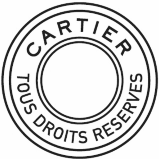 CARTIER TOUS DROITS RESERVES logo