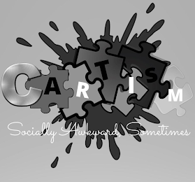CARTISM SOCIALLY AWKWARD, SOMETIMES logo