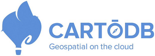 CARTODB GEOSPATIAL ON THE CLOUD logo