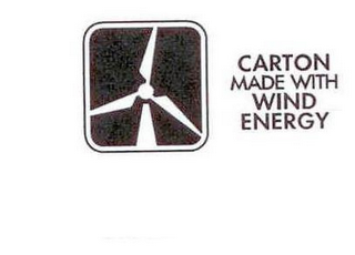 CARTON MADE WITH WIND ENERGY logo