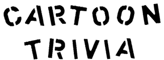 CARTOON TRIVIA THE CARTOON QUESTION GAME logo