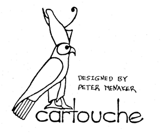 CARTOUCHE DESIGNED BY PETER MENAKER logo