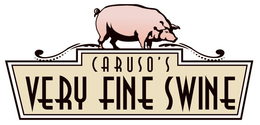 CARUSO'S VERY FINE SWINE logo