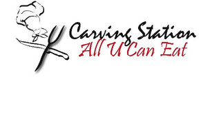 CARVING STATION ALL U CAN EAT logo