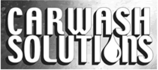 CARWASH SOLUTIONS logo