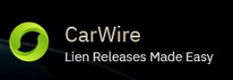 CARWIRE  LIEN RELEASES MADE EASY logo