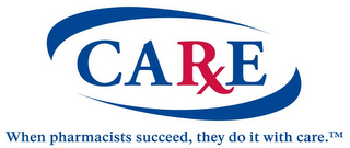 CARXE WHEN PHARMACISTS SUCCEED, THEY DO IT WITH CARE. logo