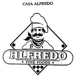 CASA ALFREDO ALFREDO FINE FOODS logo