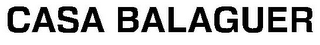 CASA BALAGUER logo