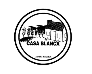 CASA BLANCA JUST LIKE HOME MADE logo