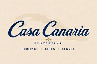 CASA CANARIA GUAYABERAS HERITAGE · LINEN · LEGACY "THE HOUSE OF GUAYABERAS" logo