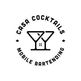 CASA COCKTAILS MOBILE BARTENDING logo