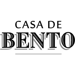 CASA DE BENTO logo