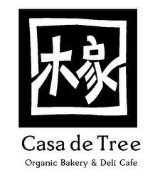 CASA DE TREE ORGANIC BAKERY & DELI CAFE logo