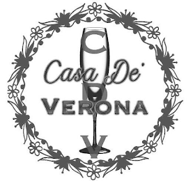 CASA DE' VERONA C D V logo