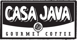 CASA JAVA GOURMET COFFEE logo