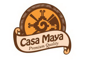 CASA MAYA PREMIUM QUALITY logo