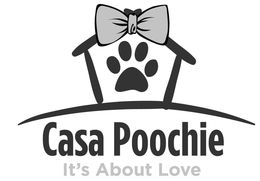 CASA POOCHIE--IT'S ABOUT LOVE logo