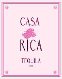 CASA RICA TEQUILA ROSA logo