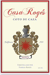 CASA ROGE'S COTO DE CAZA CALIFORNIA 2021 ROGÉS EMBOTELLADO POR FAMILIA ROGÉS 375 ML logo