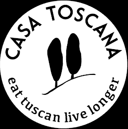 CASA TOSCANA EAT TUSCAN LIVE LONGER logo