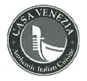 CASA VENEZIA AUTHENTIC ITALIAN CUISINE logo