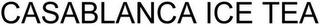 CASABLANCA ICE TEA logo