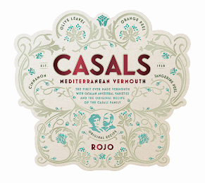 CASALS MEDITERRANEAN VERMOUTH ROJO logo
