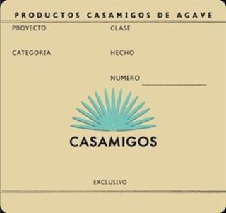 CASAMIGOS PRODUCTOS CASAMIGOS DE AGAVE PROYECTO CLASE CATEGORIA HECHO NUMERO EXCLUSIVO logo