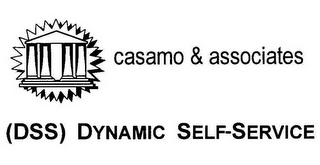 CASAMO & ASSOCIATES DYNAMIC SELF-SERVICE (DSS) logo