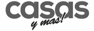CASAS Y MAS! logo